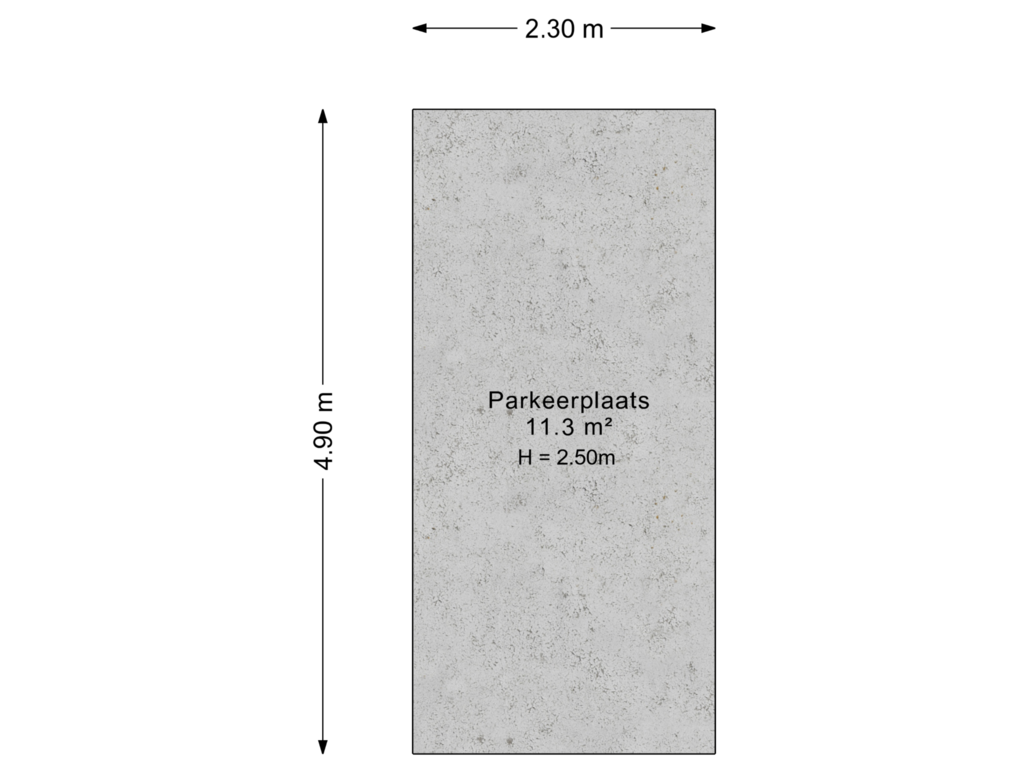 View floorplan of Parkeerplaats of De Malus 217