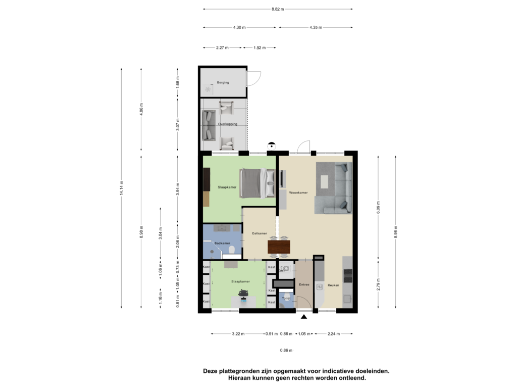 Bekijk plattegrond van Begane Grond van Antilopespoor 503