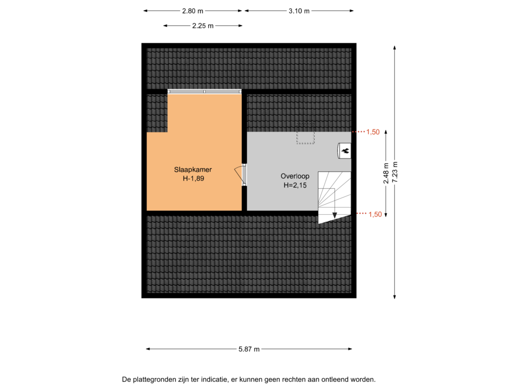 Bekijk plattegrond van Floor 2 van Markenland 112