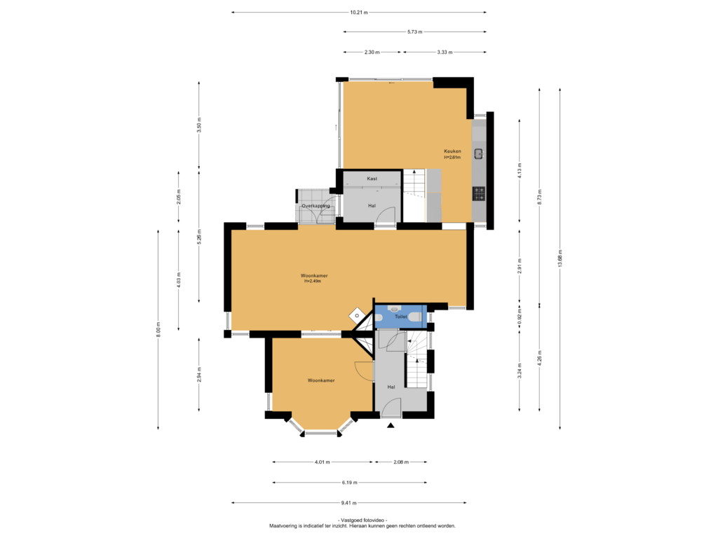 Bekijk plattegrond van Begane grond van Concordialaan 20