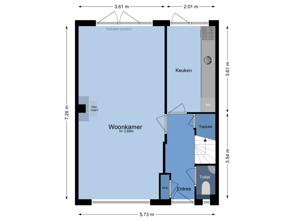 Bekijk plattegrond van bg van Jongeweer 11