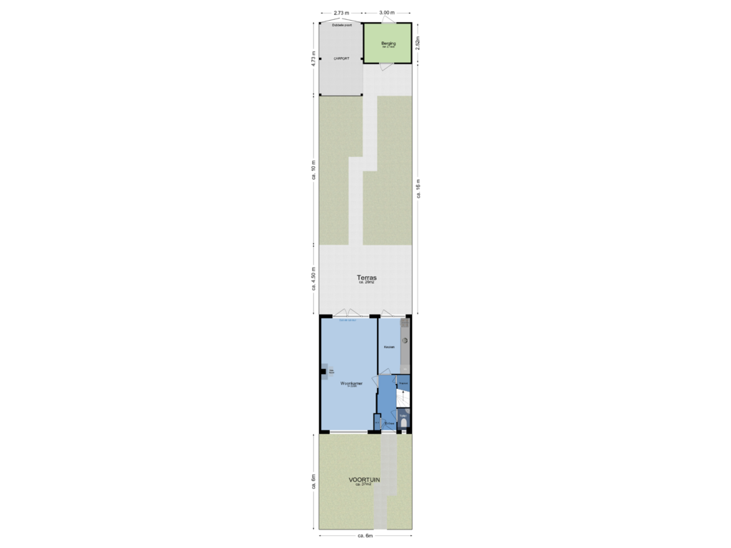 Bekijk plattegrond van perceel van Jongeweer 11