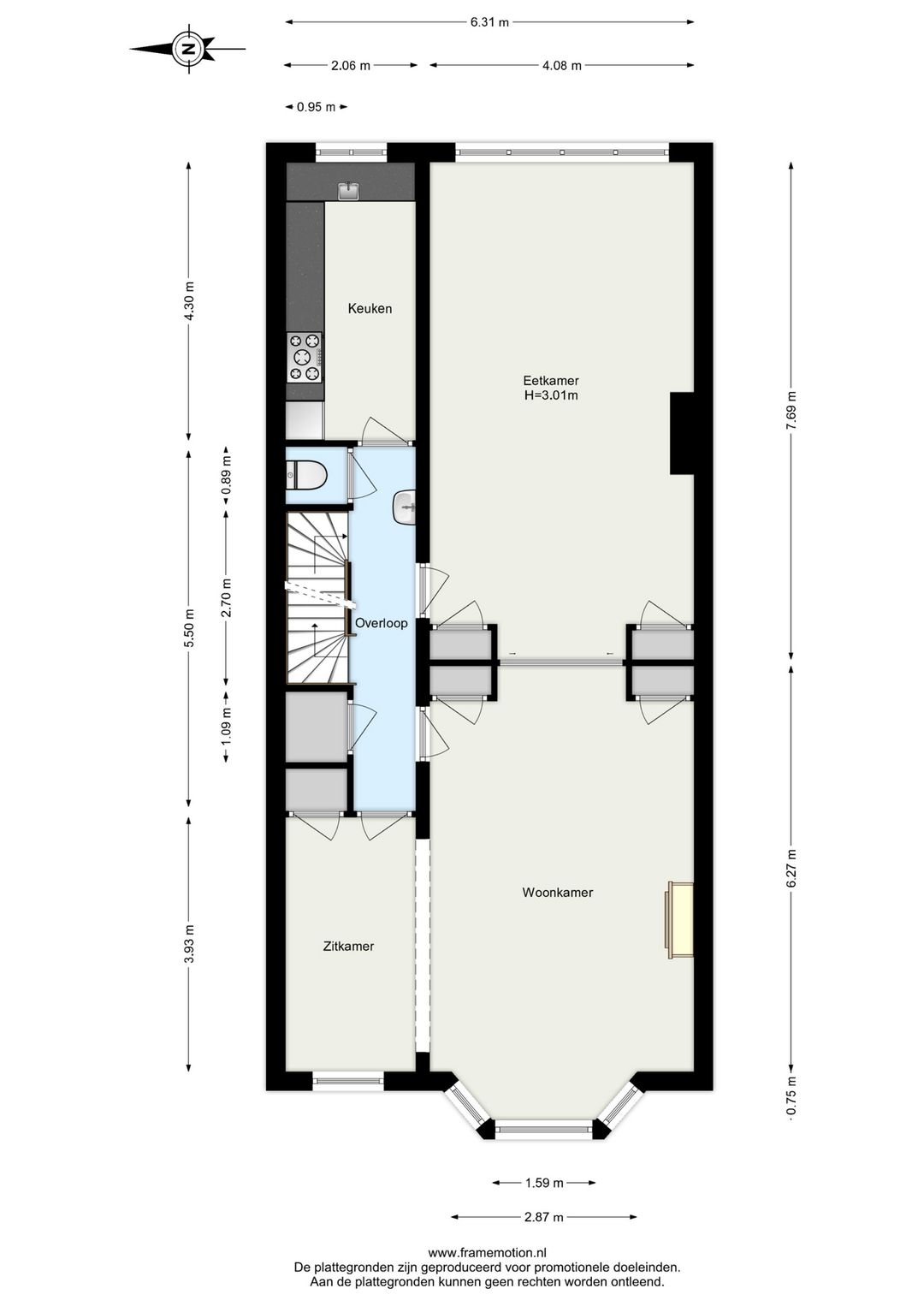 Foto 58 van Rozenburglaan 54-A