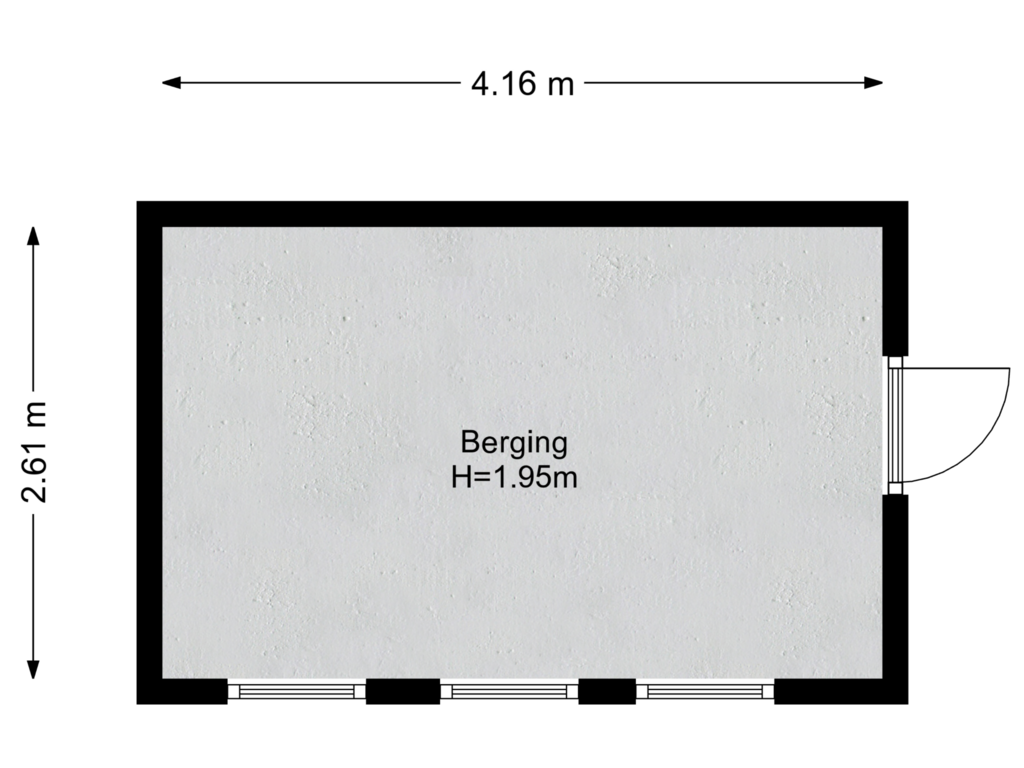 Bekijk plattegrond van Berging van Geldropseweg 108