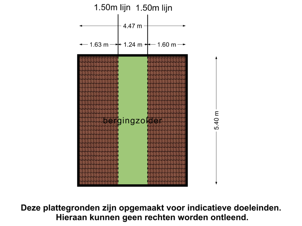 Bekijk plattegrond van Berging-Zolder van De Jister 23