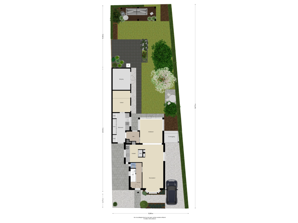 Bekijk plattegrond van Begane Grond_Tuin van Korteweg 52