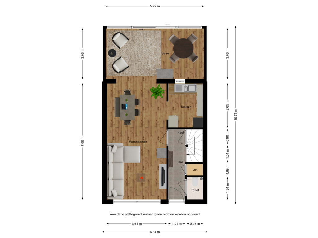 View floorplan of BG Dijckmeesterstraat of Dijckmeesterstraat 5