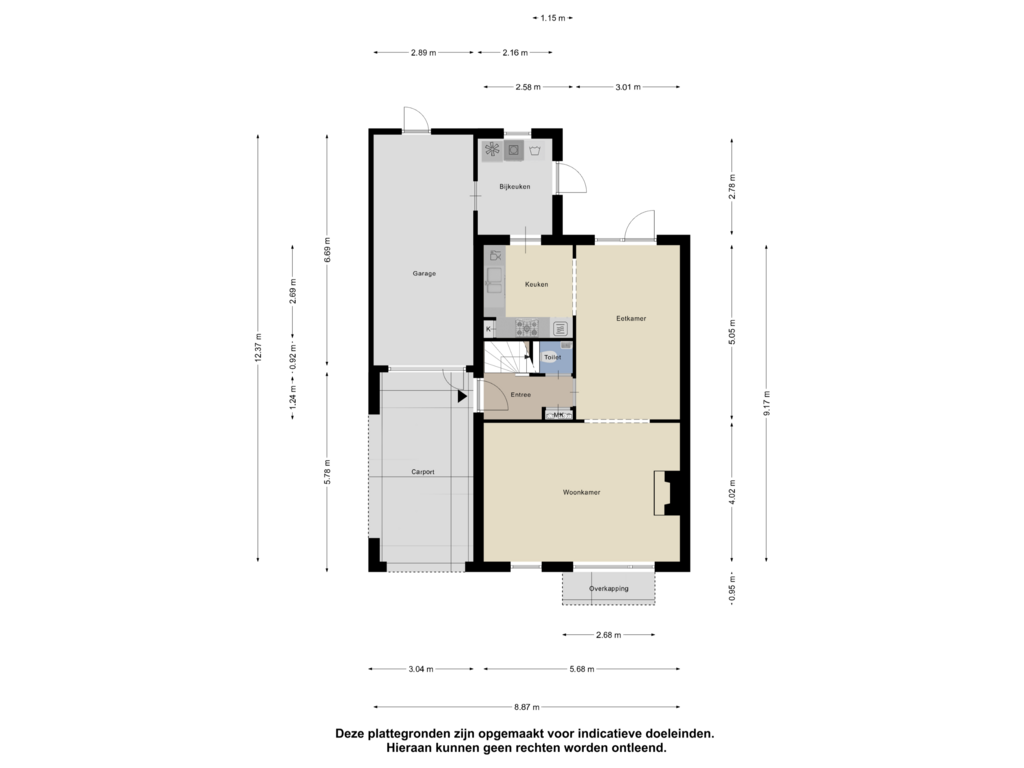 Bekijk plattegrond van Begane Grond van Lijnland 5