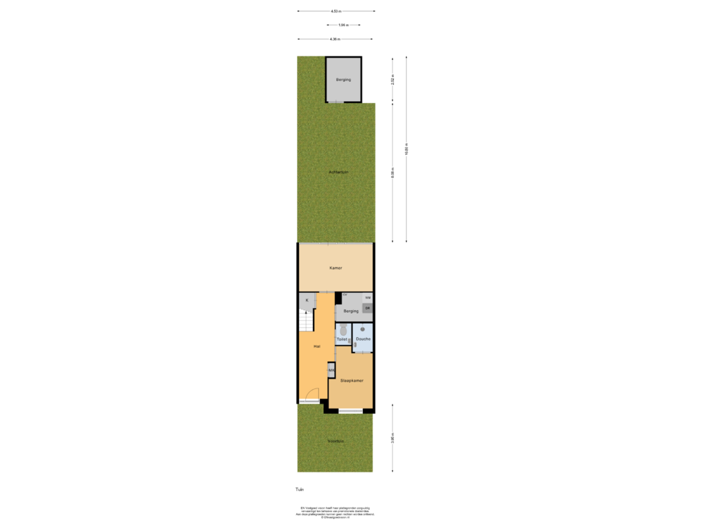 Bekijk plattegrond van Tuin van Tretjakovlaan 11