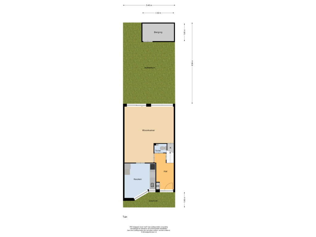 Bekijk plattegrond van Tuin van Jacob Krüsestraat 162