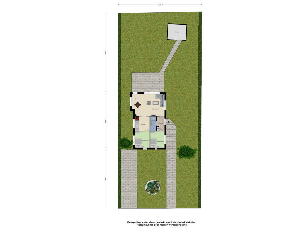 Bekijk plattegrond van Appartement_Tuin van Landingsweg 78