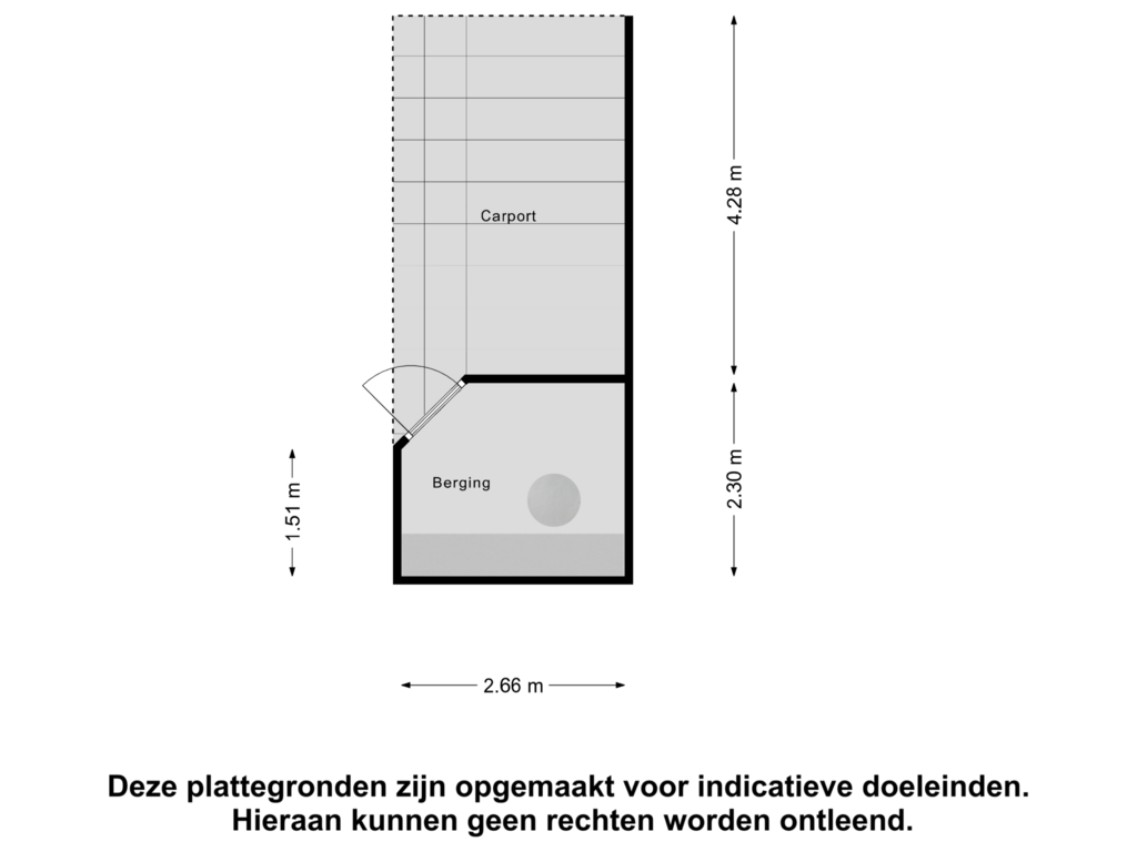 Bekijk plattegrond van Berging van Kruisberg 181