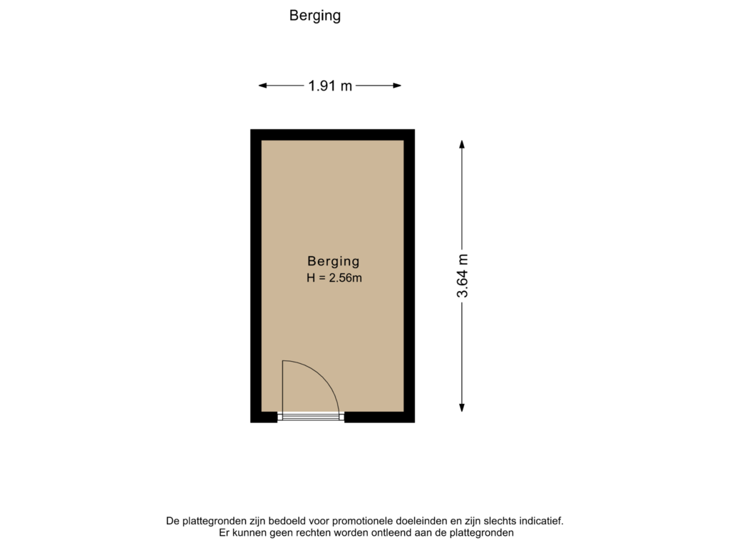 Bekijk plattegrond van Berging van Ravelijn 21