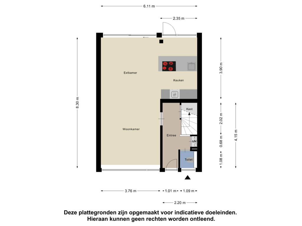 Bekijk plattegrond van Begane Grond van Aurora 4