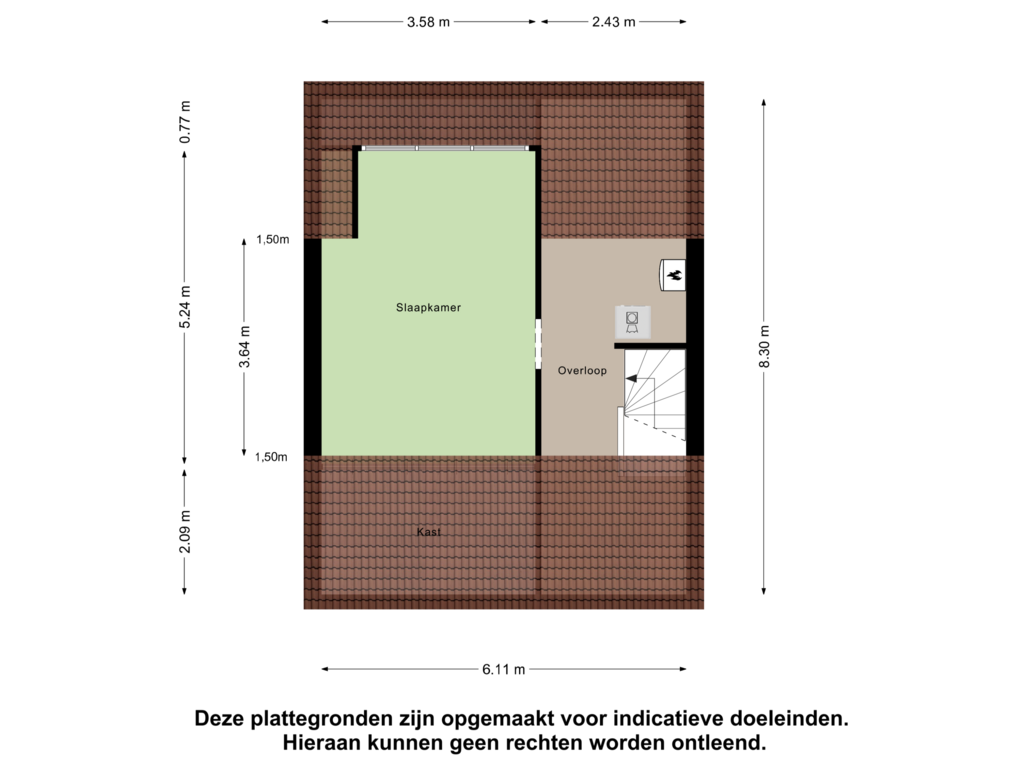 Bekijk plattegrond van Tweede Verdieping van Aurora 4