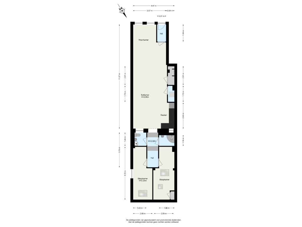 Bekijk plattegrond van Begane Grond van Gashouderstraat 33-A