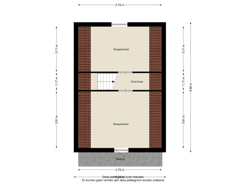 View floorplan of Verdieping of Het Zwiggelterveld 82