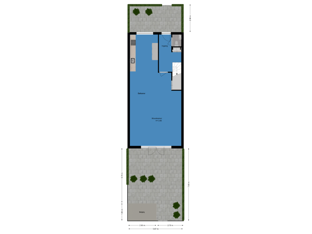 Bekijk plattegrond van Tuin van De Deel 15