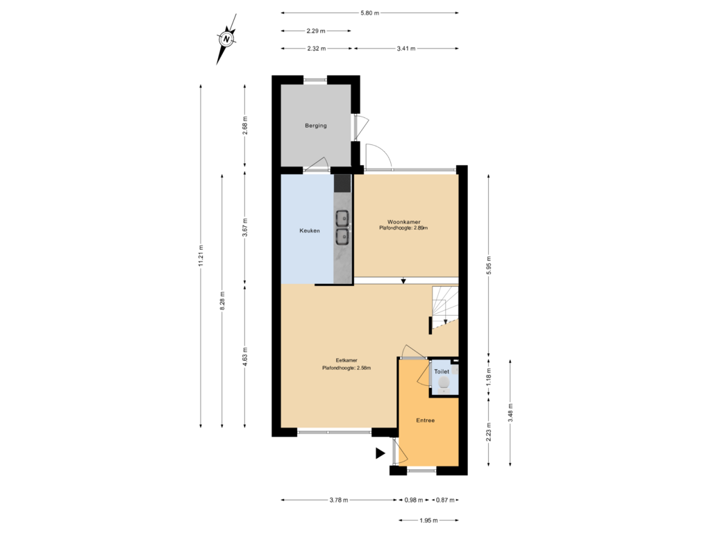 Bekijk plattegrond van Begane Grond van Hazelaardreef 14