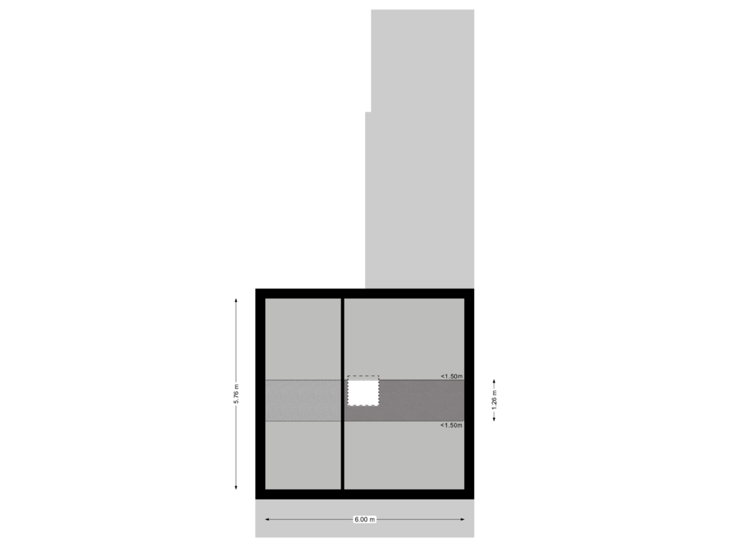 View floorplan of Vliering of Julianastraat 24