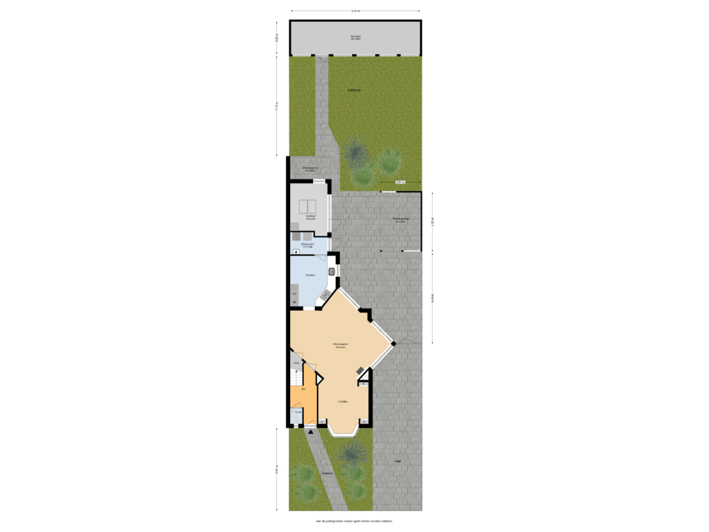 Bekijk plattegrond van Situatie van Buntweg 14