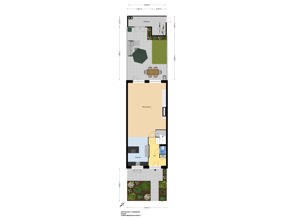 Bekijk plattegrond van Perceel van Hartschelp 3