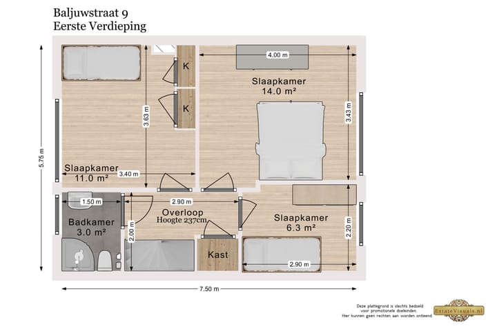 Foto 54 van Baljuwstraat 9