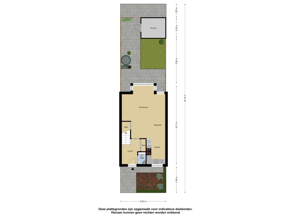 Bekijk plattegrond van Begane Grond_Tuin van Kranenburg 62