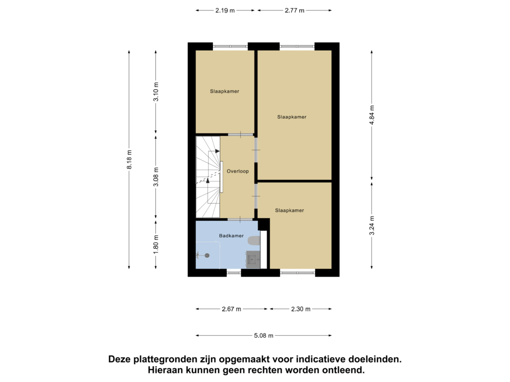 Bekijk plattegrond van Eerste Verdieping van Kranenburg 62