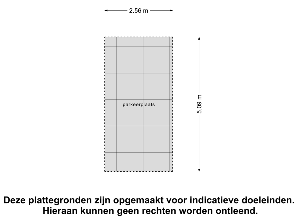 Bekijk plattegrond van parkeerplaats van Kranenburg 62