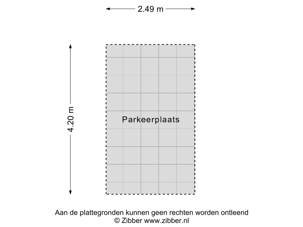 Bekijk plattegrond van Parkeerplaats van Moutstraat 79