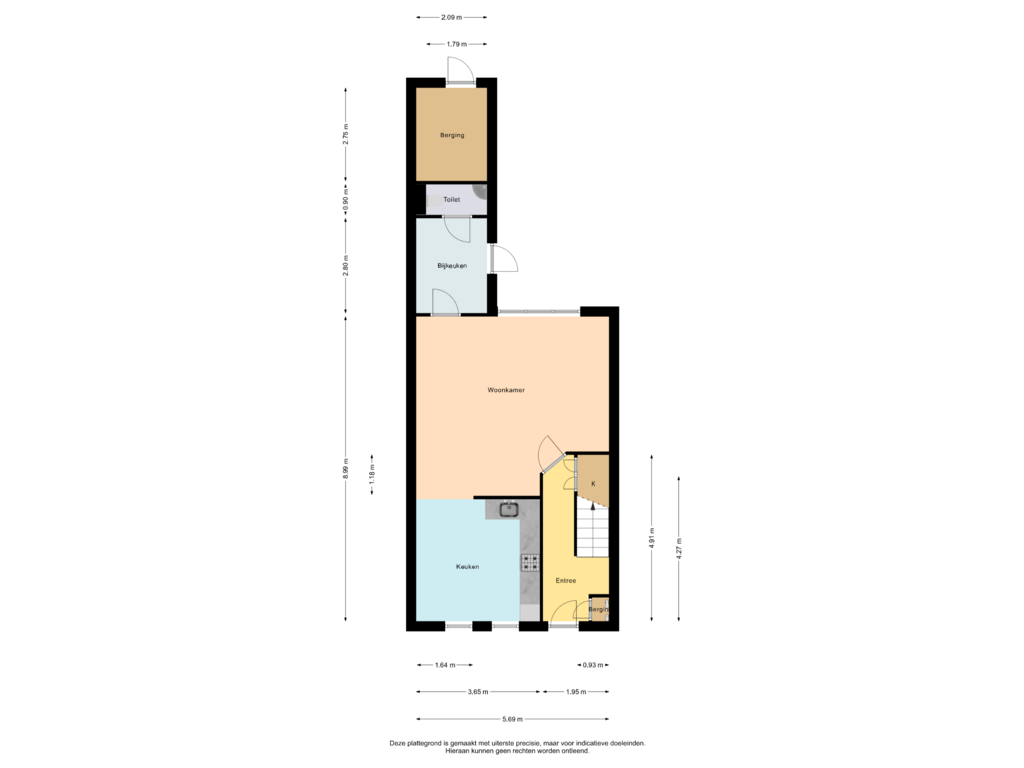 Bekijk plattegrond van Begane Grond van Einsteinhage 25