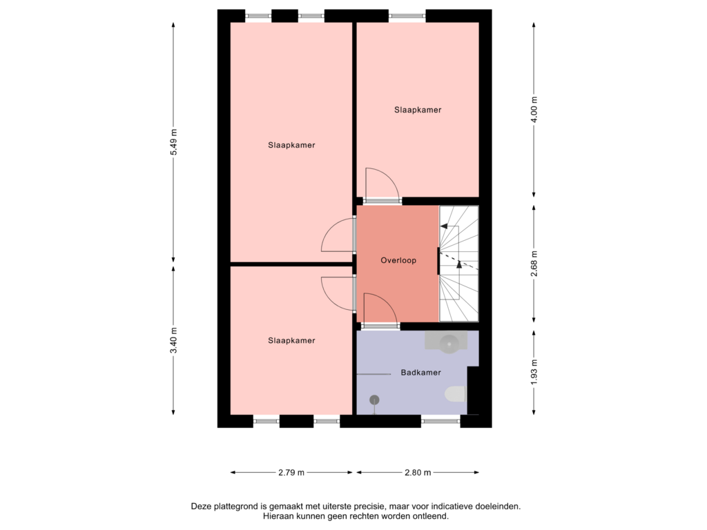 Bekijk plattegrond van 1e Verdieping van Einsteinhage 25