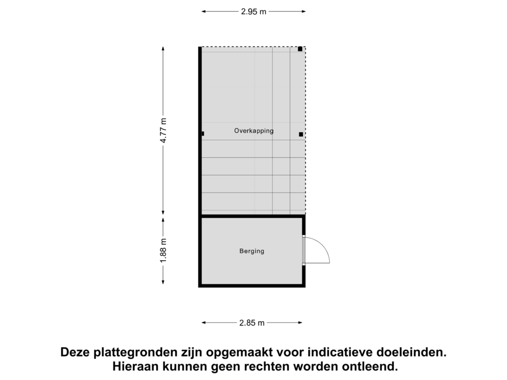 Bekijk plattegrond van Berging van Seringenlaan 122