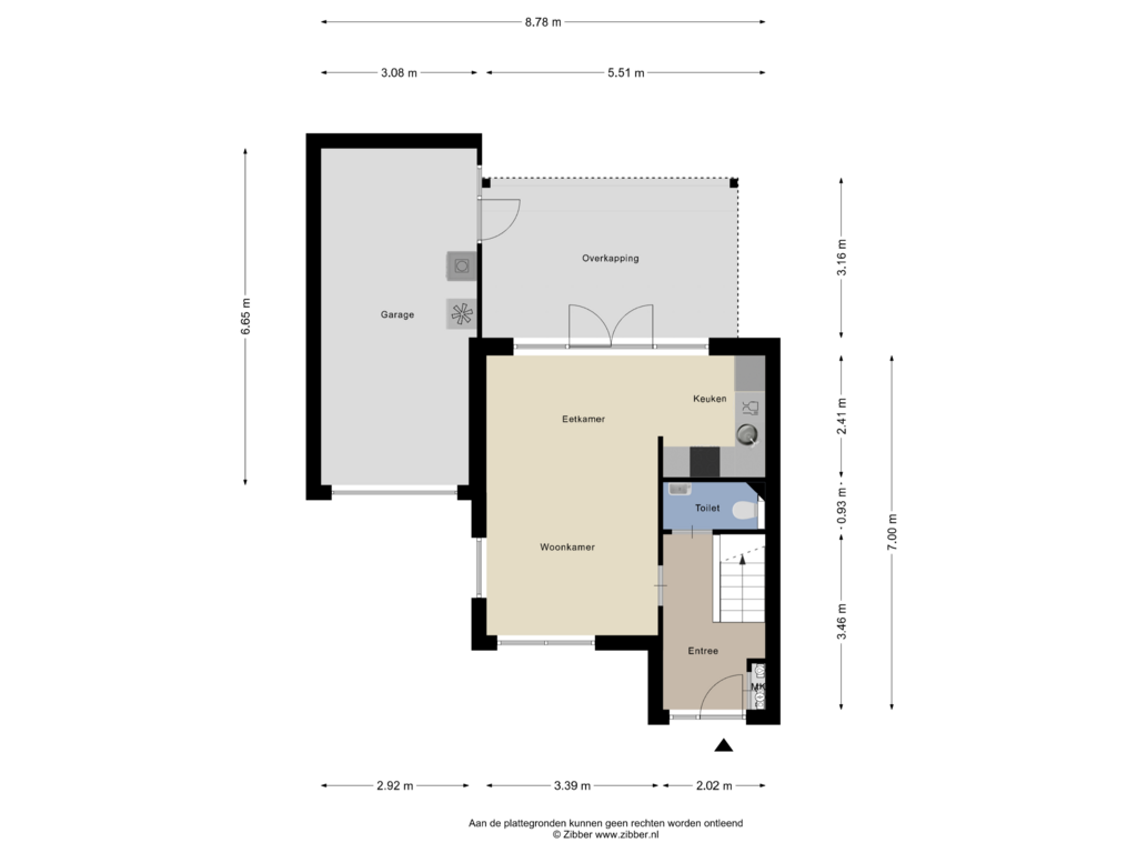 Bekijk plattegrond van Begane grond van C. Liefhebberstraat 10