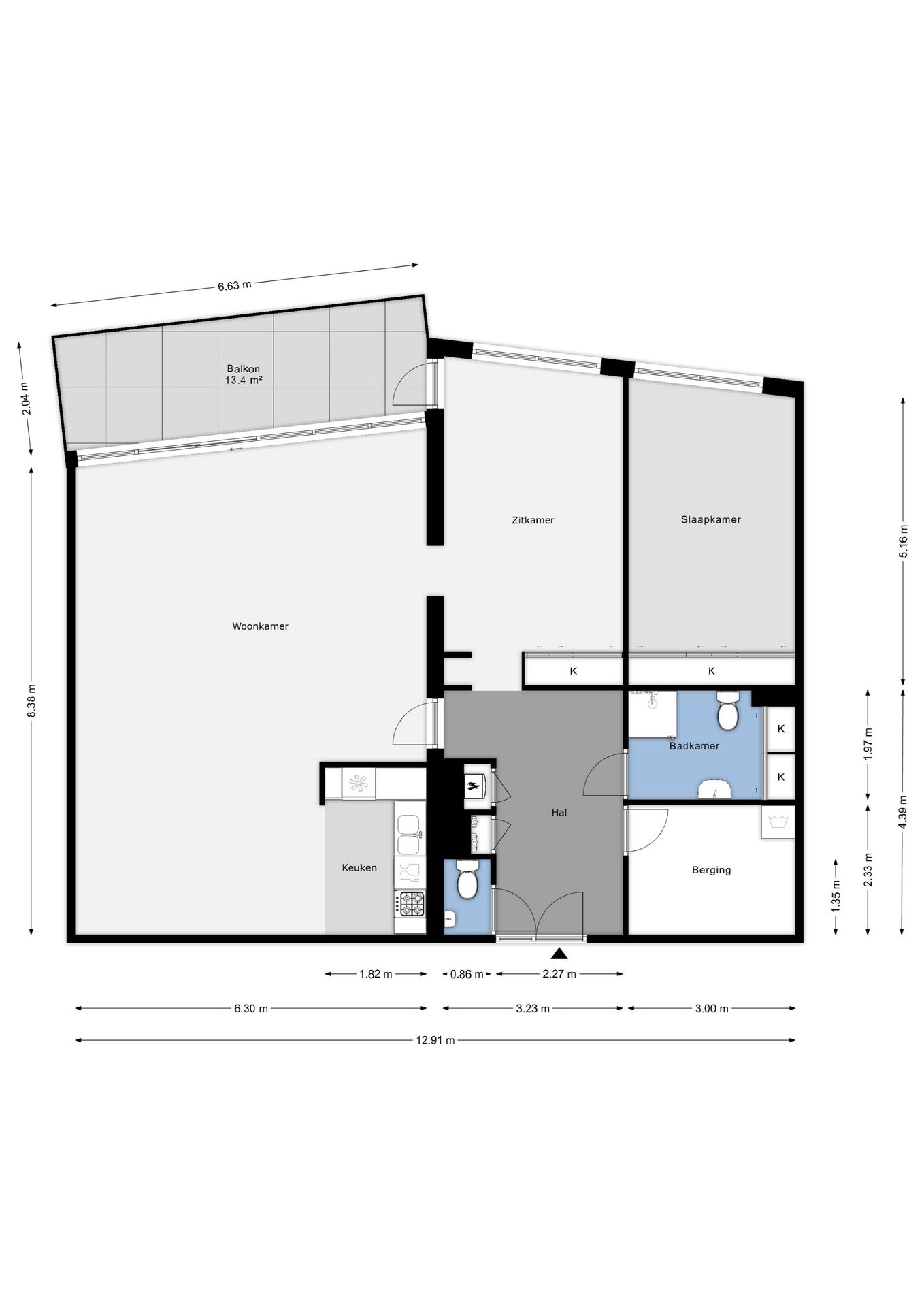 Foto 49 van Valkenierslaan 35-D18