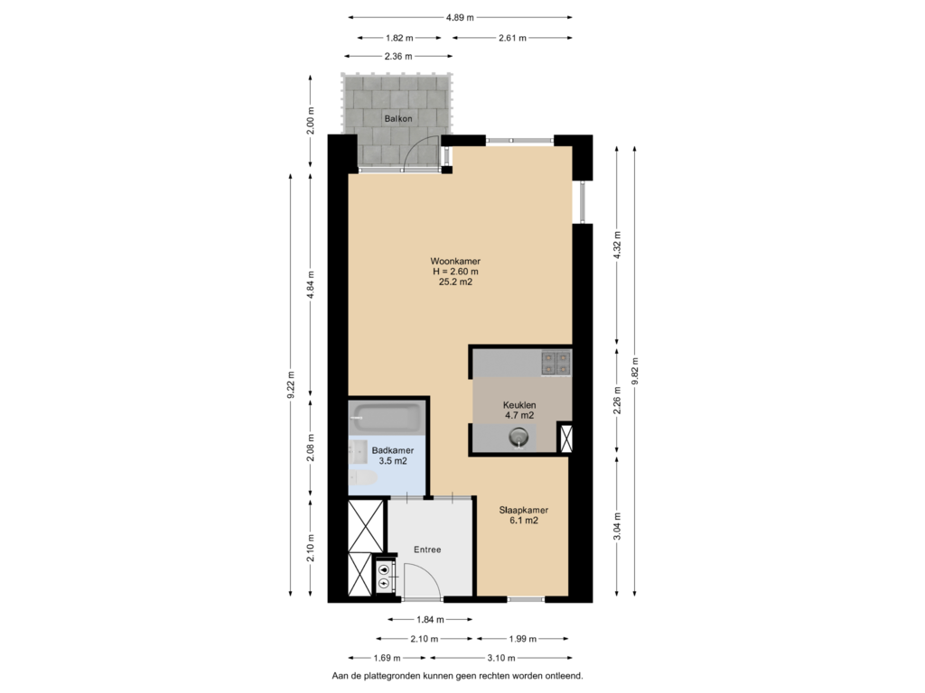 Bekijk plattegrond van Appartement van Schuilenburg 40