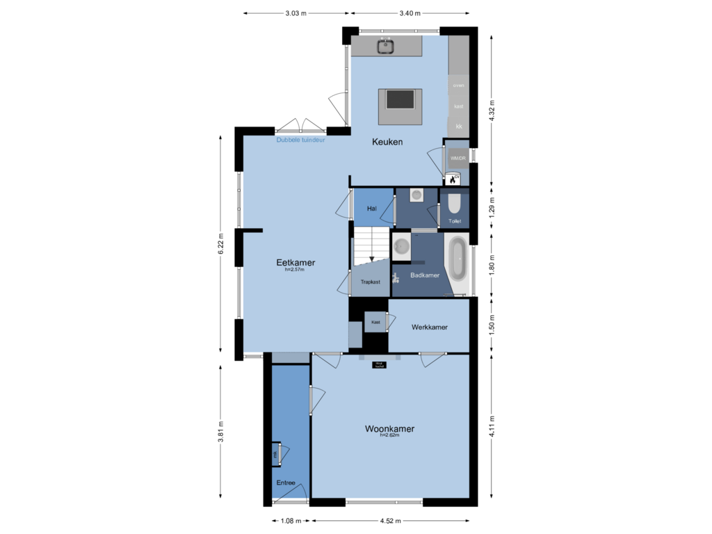 Bekijk plattegrond van bg van Twijver 19