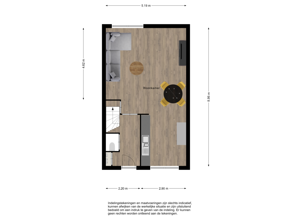 View floorplan of First floor of Maria Doorman-Kielstrastraat 43