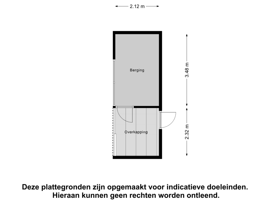 Bekijk plattegrond van Berging van Blijdestein 4