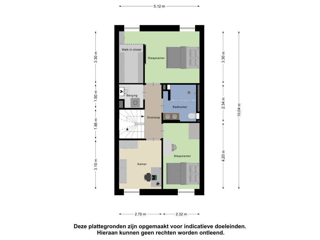 View floorplan of Derde Verdieping of Akropolishof 25