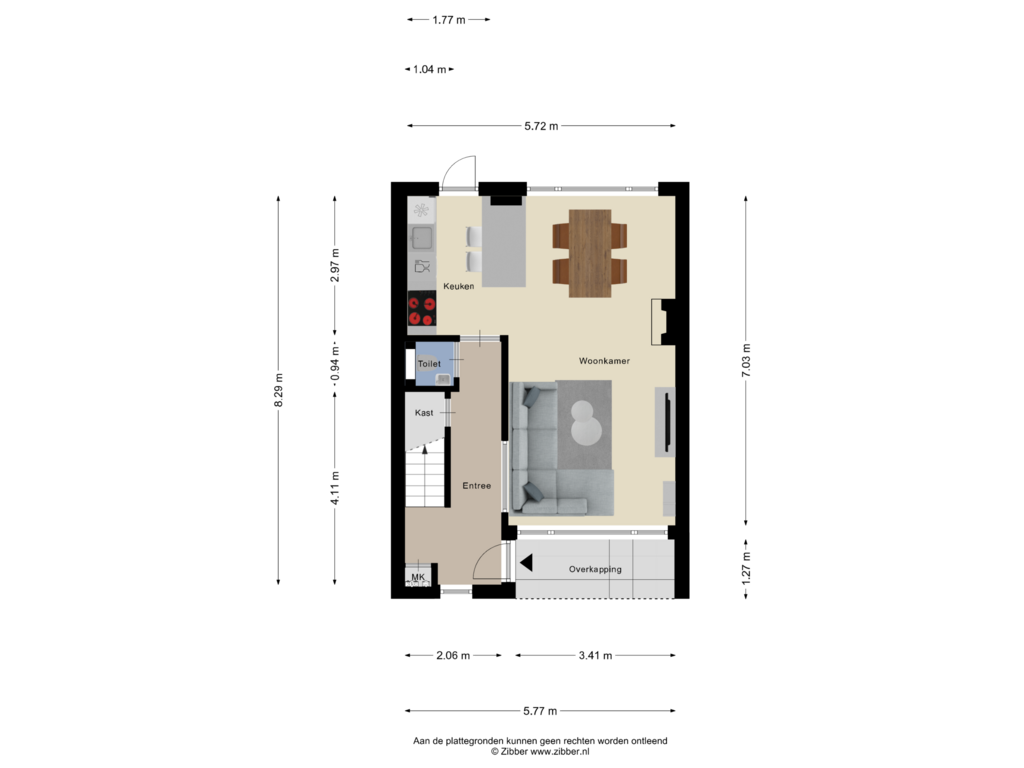 Bekijk plattegrond van Begane Grond van Jan Sluijtersstraat 13