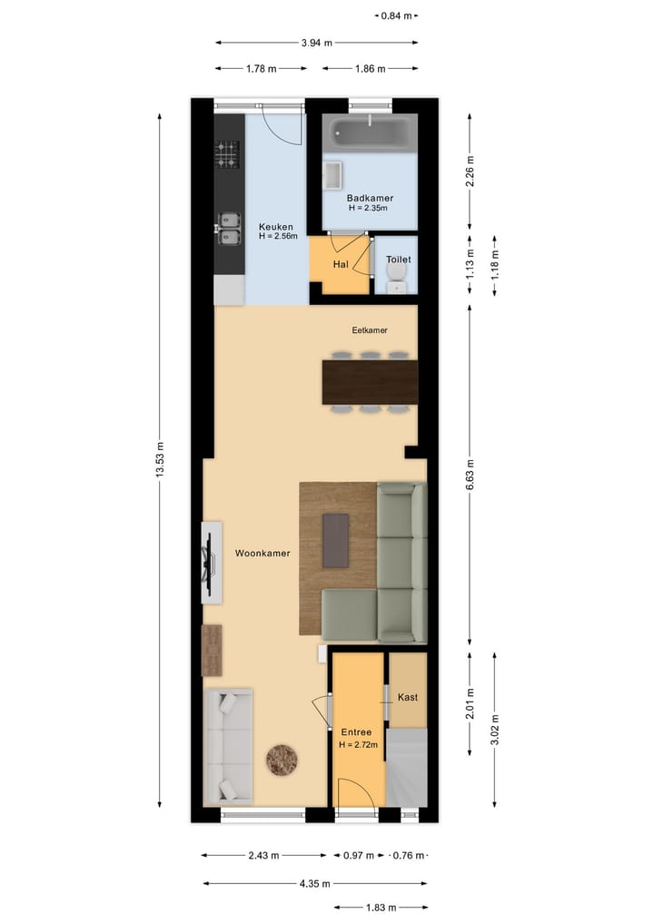 Foto 34 van Da Costastraat 22