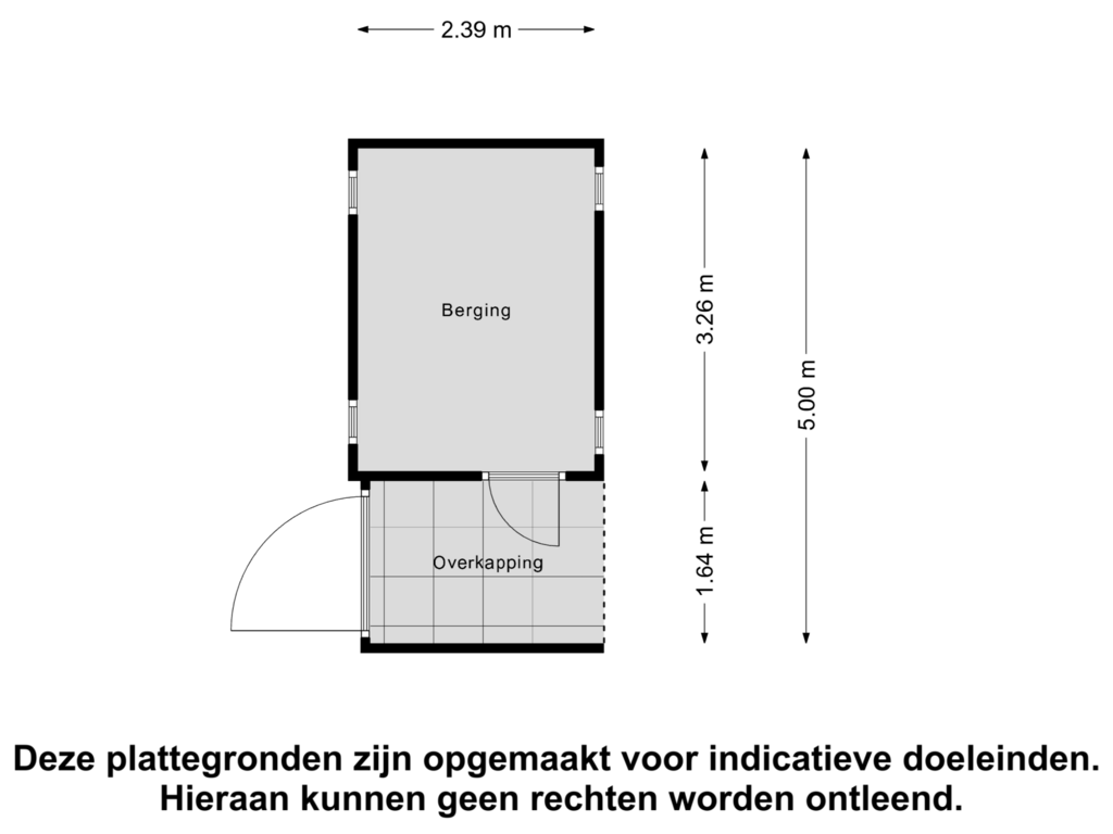 Bekijk plattegrond van Berging van de Kreek 12