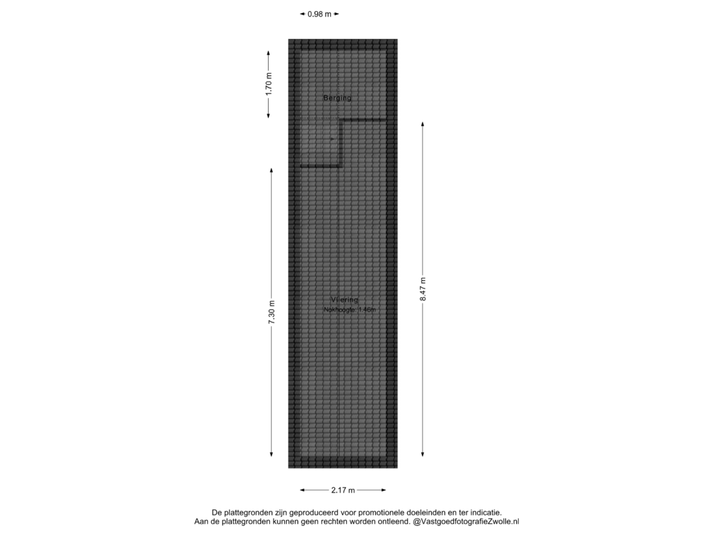 Bekijk plattegrond van Vliering van Assendorperstraat 180