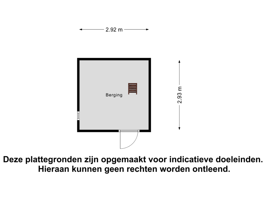 Bekijk plattegrond van Berging van Duinbeek 34