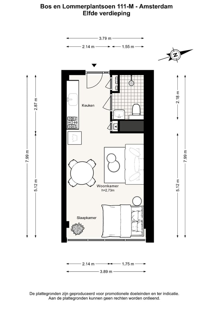 Foto 23 van Bos en Lommerplantsoen 111-M
