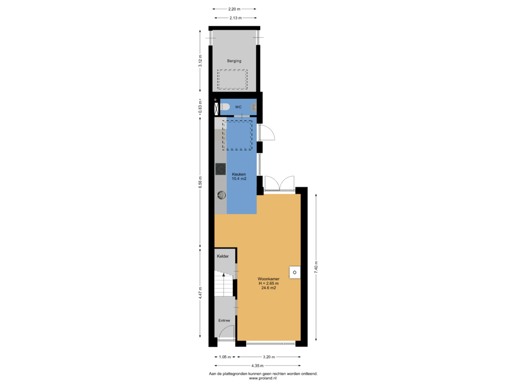 Bekijk plattegrond van Begane Grond van Lagestraat 31