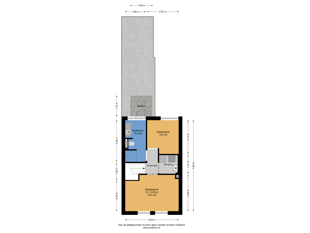 Bekijk plattegrond van 1e Verdieping van Lagestraat 31