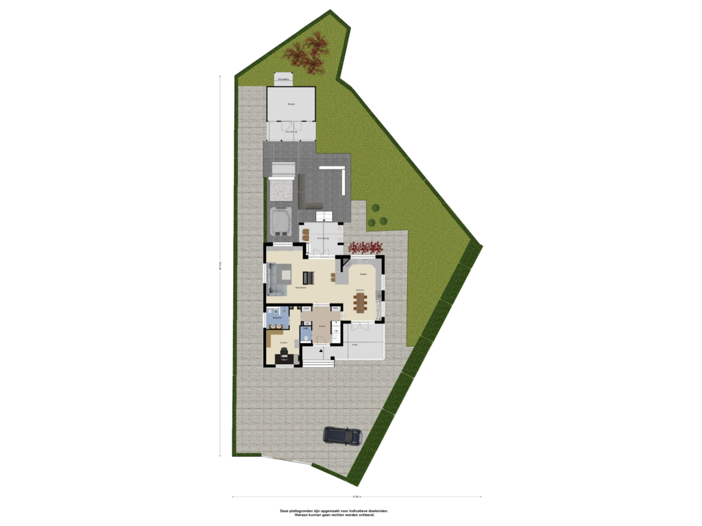 Bekijk plattegrond van Begane Grond_Tuin van Gooischelaan 22